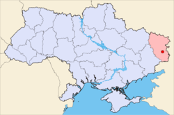 Luhansk-Ukraine-map