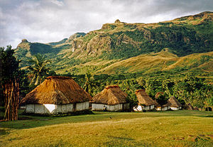 Fiji-huts